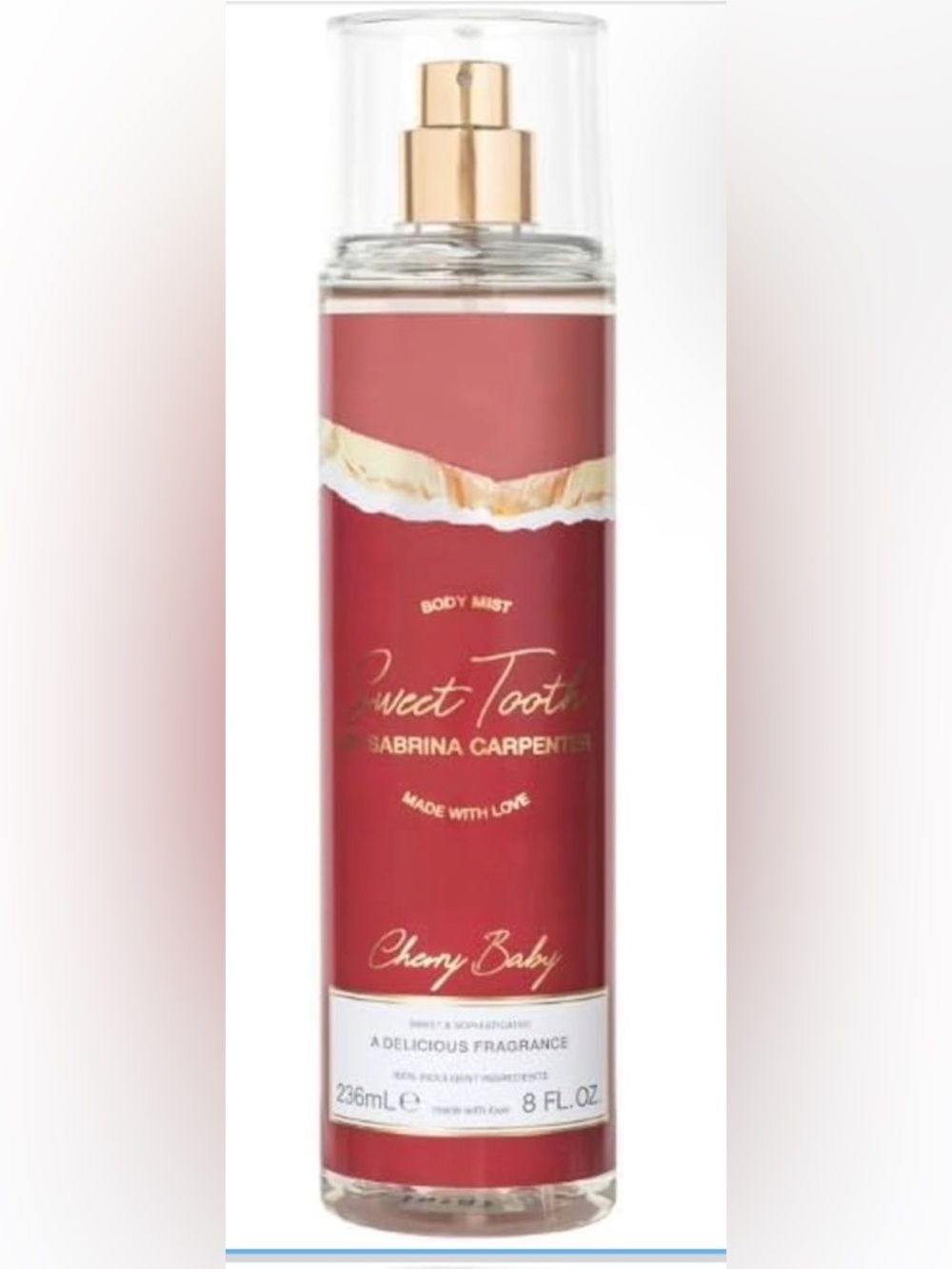 New Sweet Tooth Cherry Baby Body Mist